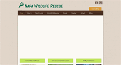Desktop Screenshot of napawildliferescue.org